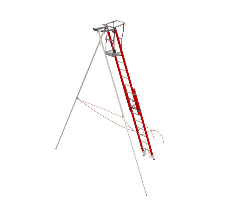 Aerostep®: Portable Ladders with working platform