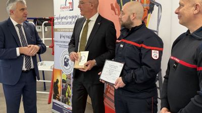 Audinnov est labelisé « Employeur partenaire des sapeurs-pompiers » par le SDIS 71