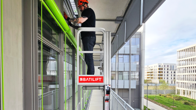 Batilift®, la nouvelle gamme de micro-nacelles à élévation manuelle